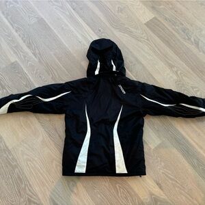 Girls Spyder Hooded Ski Jacket - size 10